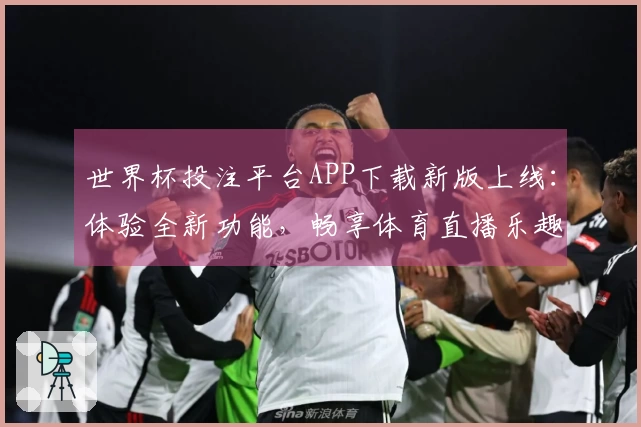 世界杯投注平台APP下载新版上线：体验全新功能，畅享体育直播乐趣
